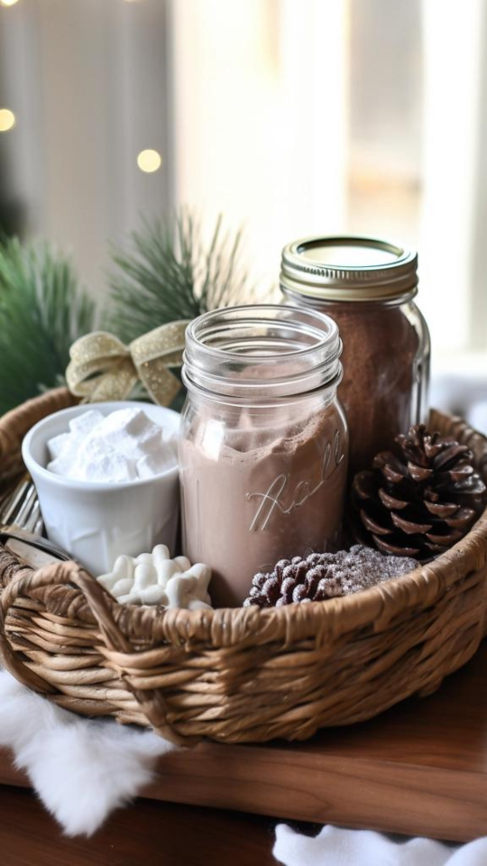 Homemade Hot Chocolate Mix Gifts - My Breezy Room