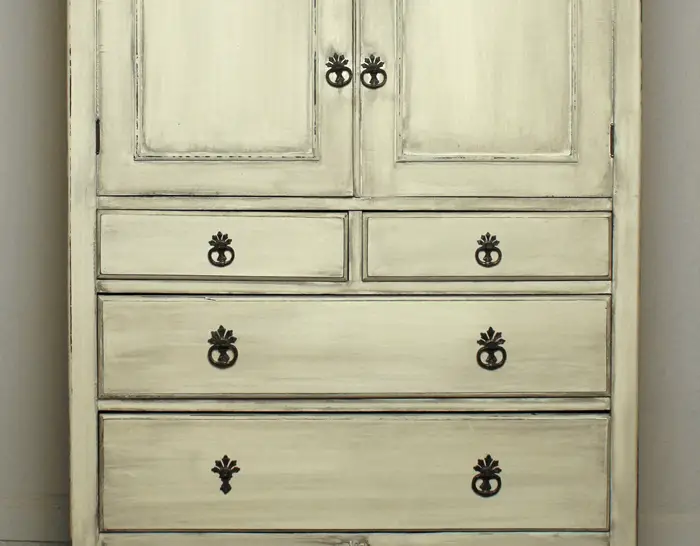 How to Stain and Paint an Old Dresser