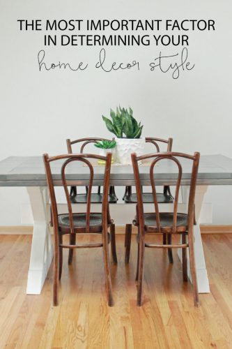 The Most Important Factor in Determining Your Home Decor Style - My ...