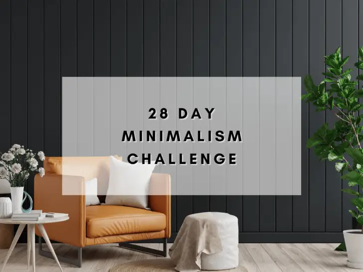 28 Day Minimalism Challenge