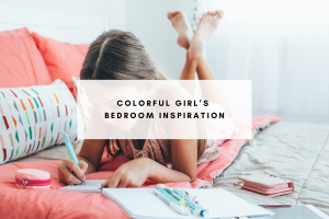 Colorful Girls Bedroom Inspo